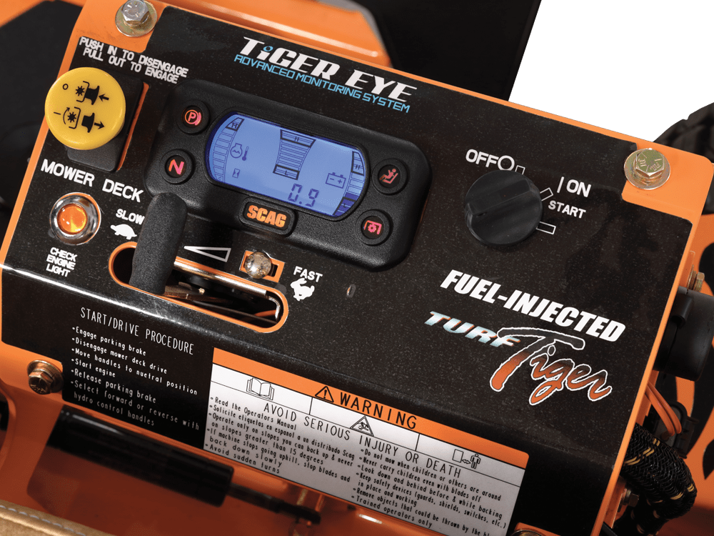 The Tiger Eye advanced monitoring system dashboard