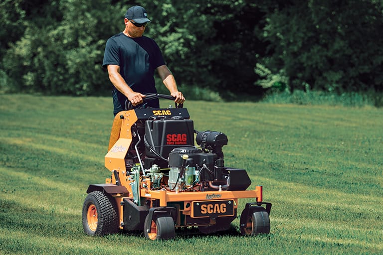 Man using an AerStorm aerator